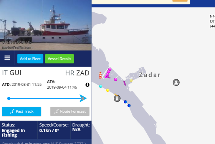 screenshot marinetraffic.com