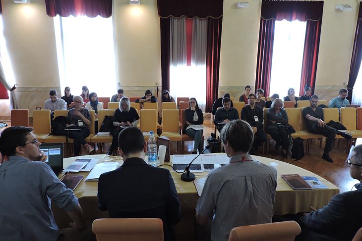 U organizaciji Centra za kulturološka i povijesna istraživanja socijalizma (CKPIS) na Sveučilištu Jurja Dobrile jučer je u Svečanoj dvorani Tone Peruško svečano otvoren četvrti dvogodišnji međunarodni znanstveni skup Socijalizam na klupi, a ovogodišnja tema je "Kontinuiteti i inovacije", u prvom planu Boris Koroman, snimio Andrea Matošević