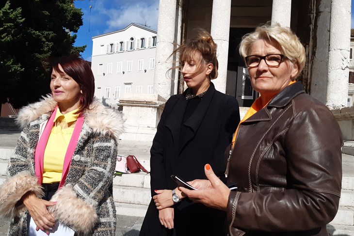 Kristina Bulešić, Nikolina Paljuh i Nives Tomišić (Z. STRAHINJA)