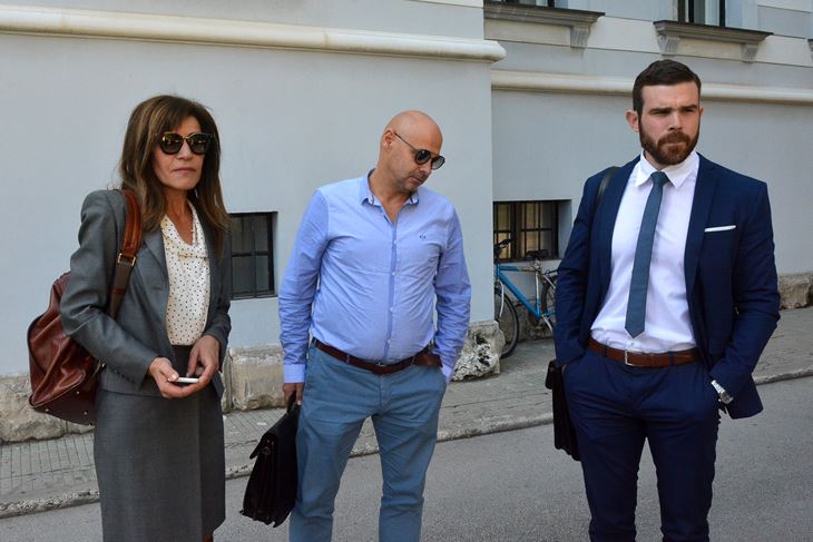 Odvjetnici Marija Budimir, Josip Pulić i Matija Miloš