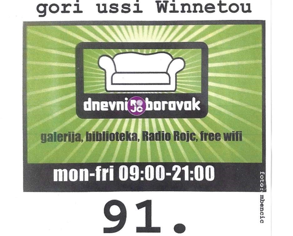 Gori Ussi Winnetou - Dnevni boravak
