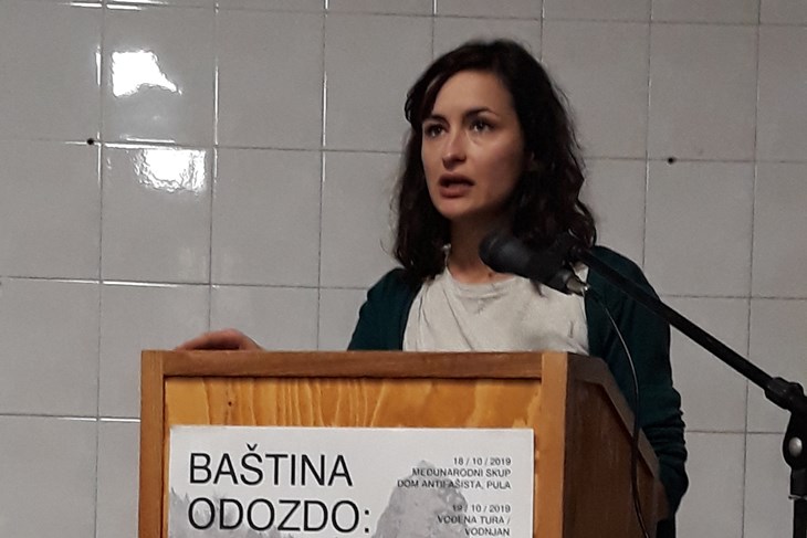 Suorganizatorica skupa Sanja Horvatinčić sa zagrebačkog Instituta za povijest umjetnosti (Edna JURCAN)