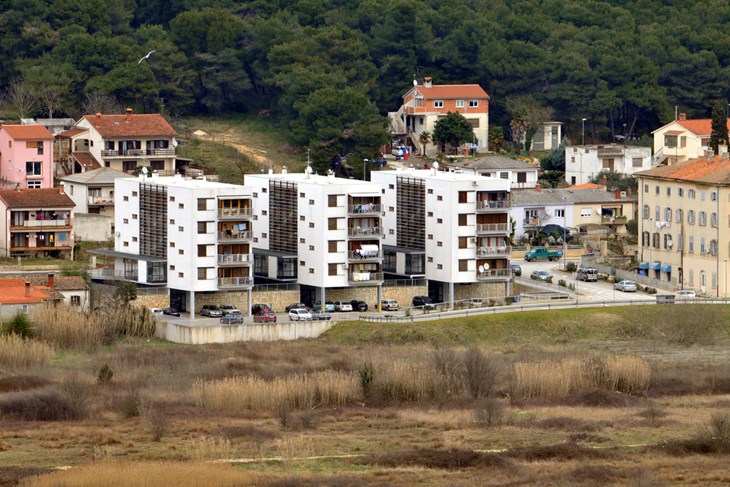 Tzv. Čačićevi stanovi u Mutilskoj ulici u Puli (Arhiva)