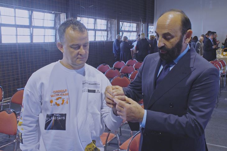 Dražen Bužan i dr. Ivan Kirin u Raši