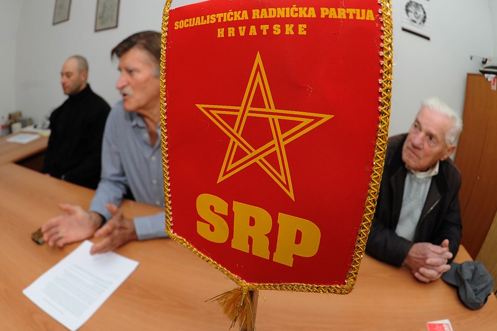 Konferencija za novinare SRP-a (M. MIJOŠEK)