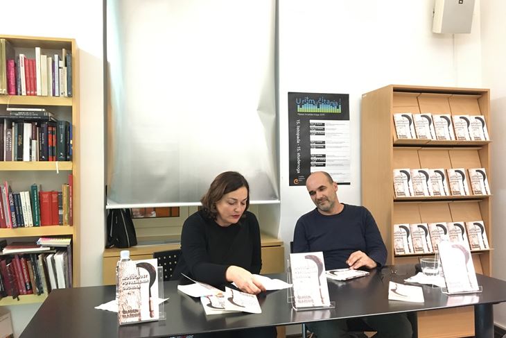 Snježana Radetić i Mladen Blažević na književnom predstavljanju