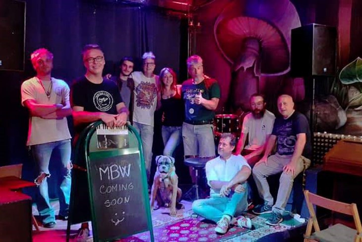 Dio izvođača koji nastupaju na Mushroom Blues Weeku