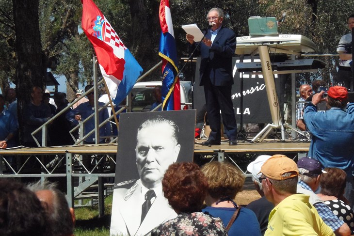 General Ivan Misković Brk na Titovim danima u Fažani (Zvjezdan STRAHINJA)