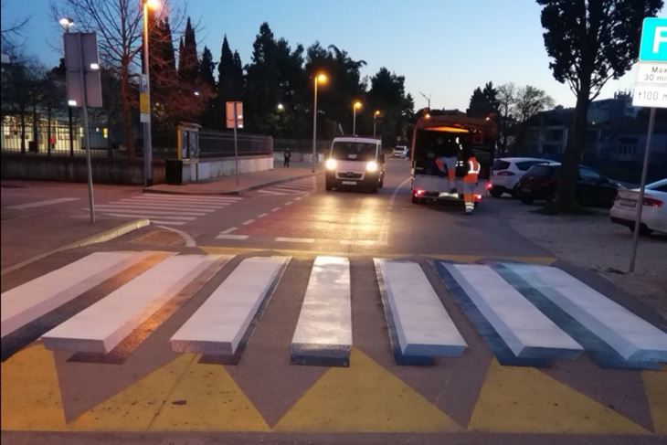 3D pjesacki u Rovinju (foto IstraIN)