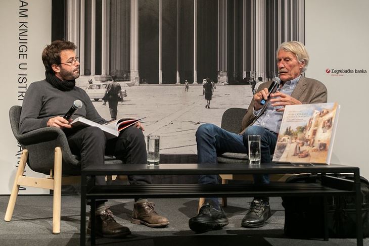 Andrea Matošević i Sven Monnesland (Foto Press Sanjam knjige u Istri)