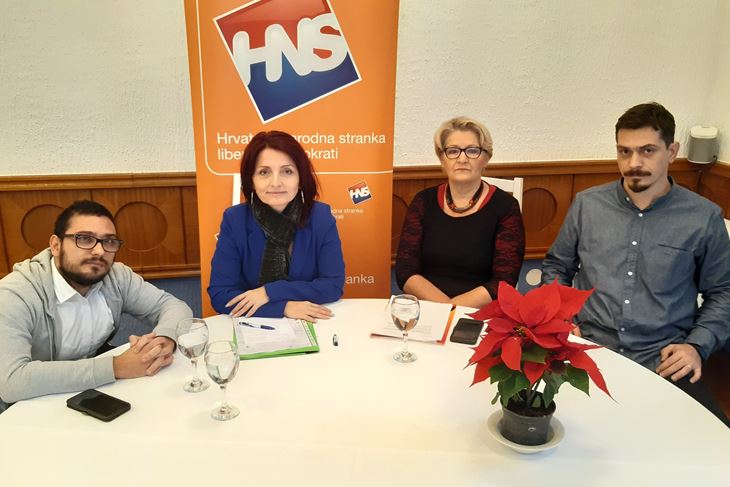 Marin Giljanović, Kristina Bulešić, Nives Tomišić i Dalibor Olujić (Z. STRAHINJA)
