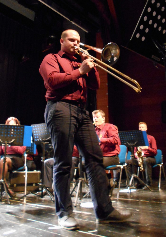 Solist na trombonu Marko Šišović