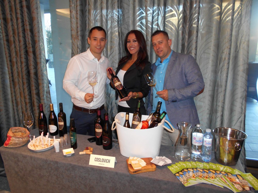 Štand vinarije Coslovich na festivalu prirodnih vina Terroirs