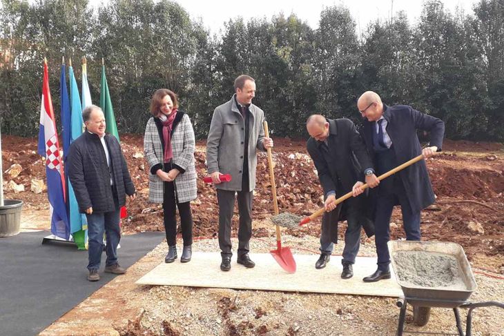 Polaganje kamena temeljca nove umaške srednje škole 