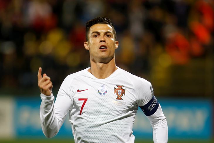 Cristiano Ronaldo (Hina/EPA)