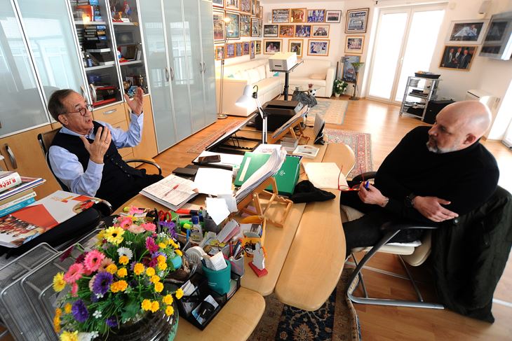 Lino Červar i Robert Frank (Milivoj MIJOŠEK)