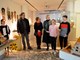 Darko Komšo, Loreta Ribarić, Elena Puh Belci, Marija Macan i Fabijan Kiza na otvaranju izložbe (Danilo MEMEDOVIĆ)