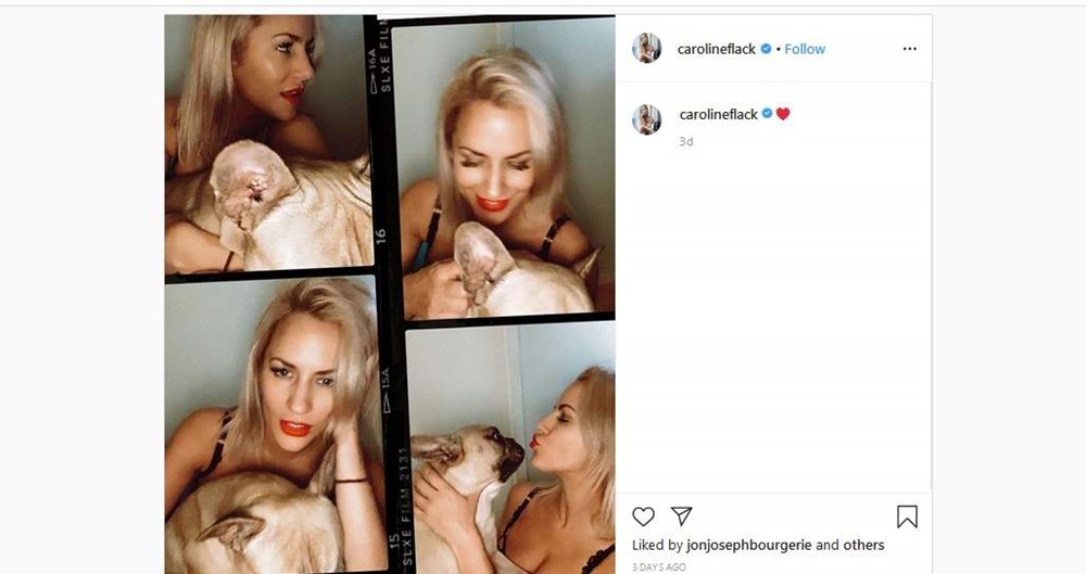 Ovu fotografiju Caroline Flack je objavila na svom instagram profilu nekoliko sati prije smrti