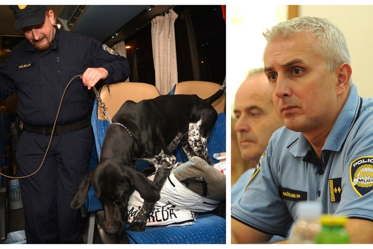 U Puli je siječnju zaplijenjeno više od kilogram heroina / Načelnik PP Pula Vjekoslav Vukšić