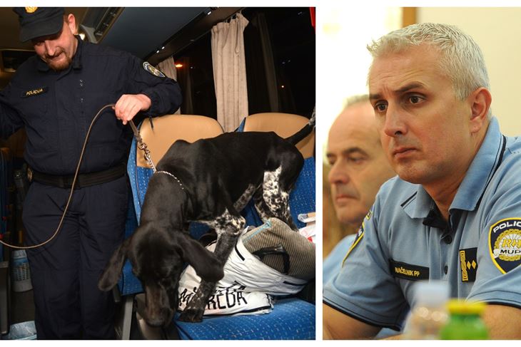 U Puli je siječnju zaplijenjeno više od kilogram heroina / Načelnik PP Pula Vjekoslav Vukšić