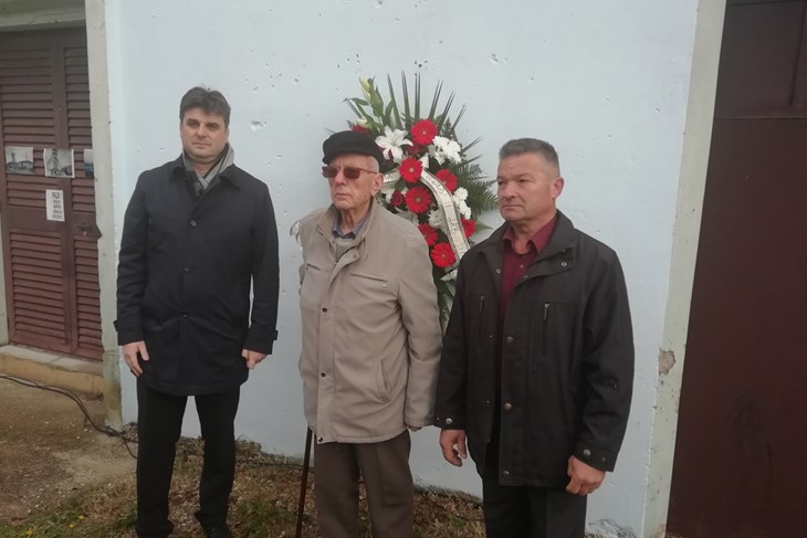 Gradonačelnik Glavičić, Leopold Družeta i Ante Augustinović položili su vijenac