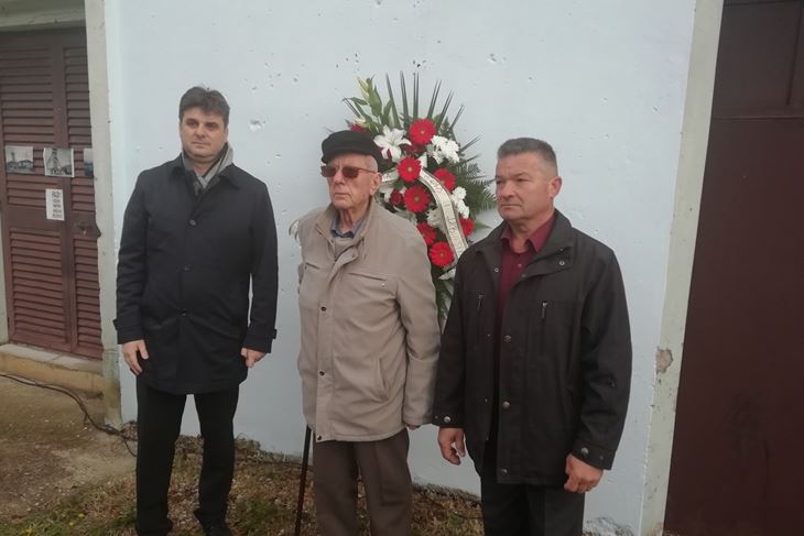 Gradonačelnik Glavičić, Leopold Družeta i Ante Augustinović položili su vijenac
