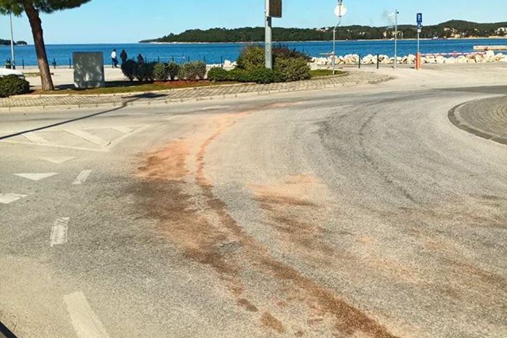 Masnoća na rovinjskim ulicama (JVP Rovinj)