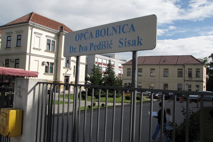 Sisačka bolnica "Dr. Ivo Pedišić" (Mate PIŠKOR/CROPIX)