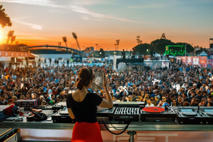 Nina Kraviz za prošlogodišnjeg nastupa na Sea Staru u Umagu