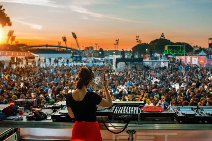 Nina Kraviz za prošlogodišnjeg nastupa na Sea Staru u Umagu