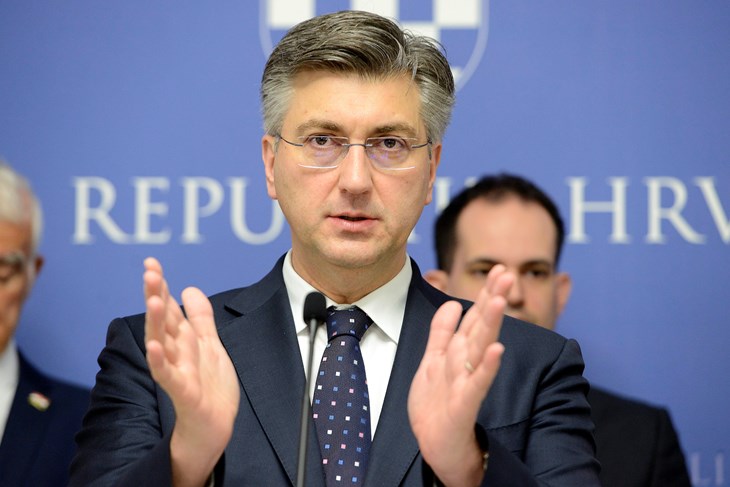 Premijer Andrej Plenković (Bruno KONJEVIĆ/CROPIX)
