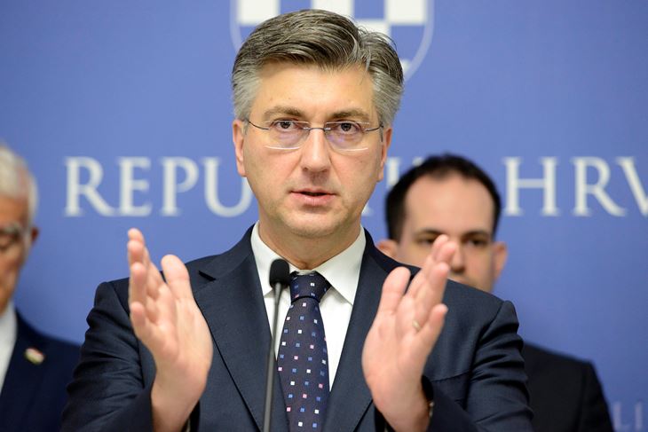 Premijer Andrej Plenković (Bruno KONJEVIĆ/CROPIX)