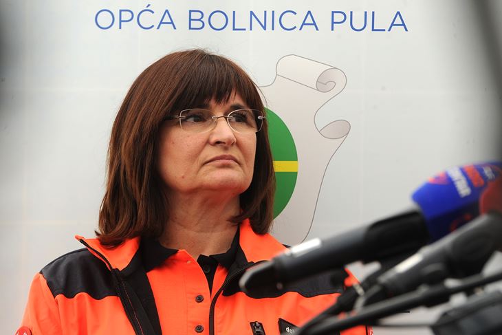 Gordana Antić, ravnateljica Zavoda za hitnu medicinu Istarske županije (Milivoj MIJOŠEK)