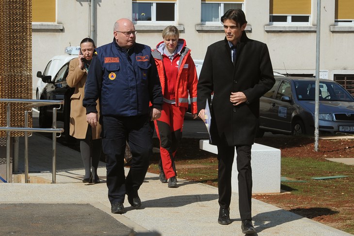 Članovi Stožera civilne zaštite Istarske županije (Milivoj MIJOŠEK)