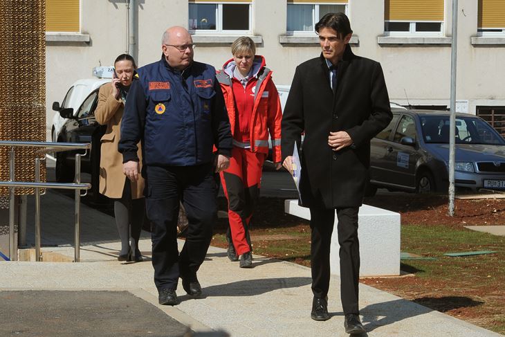 Članovi Stožera civilne zaštite Istarske županije (Milivoj MIJOŠEK)