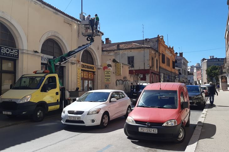 Postavljanje kamera u Istarskoj