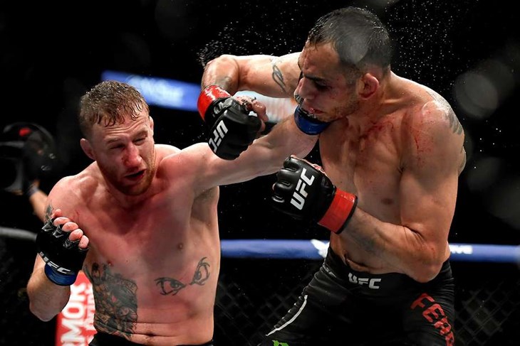 PRIVREMENI PRVAK - Justin Gaethje nanio je veliku "štetu" Tonyju Fergusonu