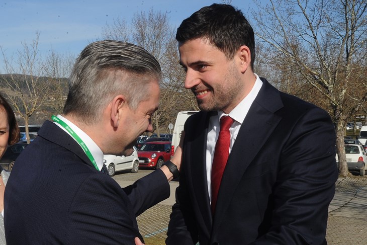 Boris Miletić i Davor Bernardić (Milivoj MIJOŠEK) Boris Miletić i Davor Bernardić (Milivoj MIJOŠEK)