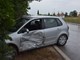Prometna nesreća na Medulinskoj cesti kod skretanja za Pomer (Neven LAZAREVIĆ)