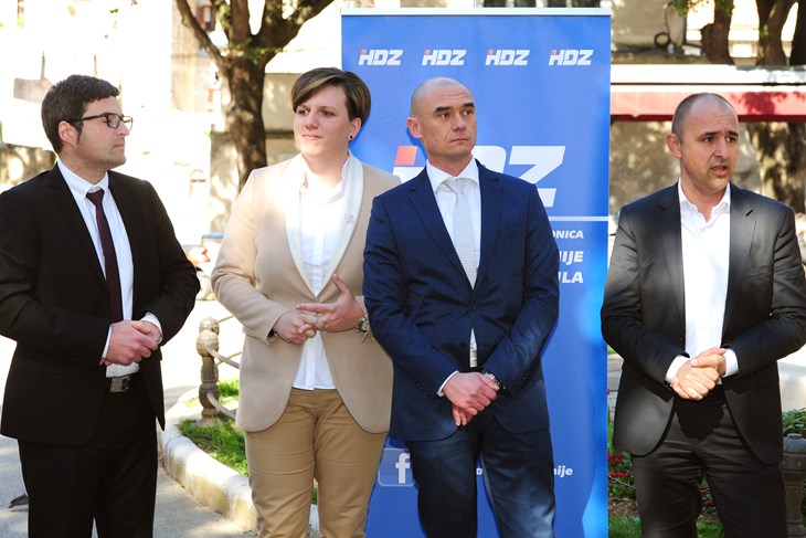Aleksa Vale, Monika Udovičić, Mirko Jurkić i Jurica Šiljeg