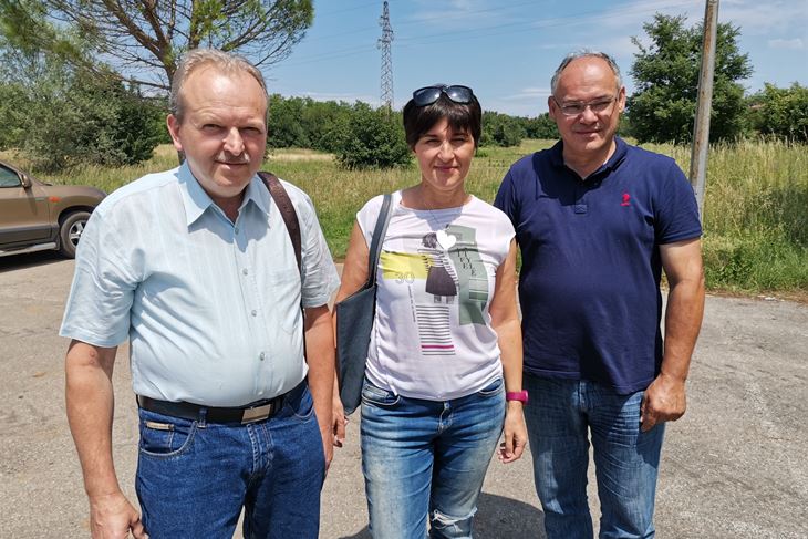 Mladen Vlačić, Ljiljana Miloš i Damir Kajin (B. BIOČIĆ)