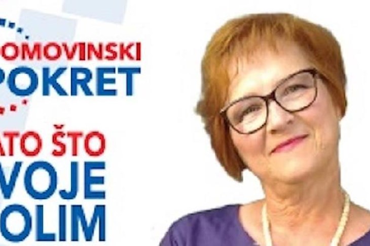 Davorka Smoković na listi Domovinskog pokreta