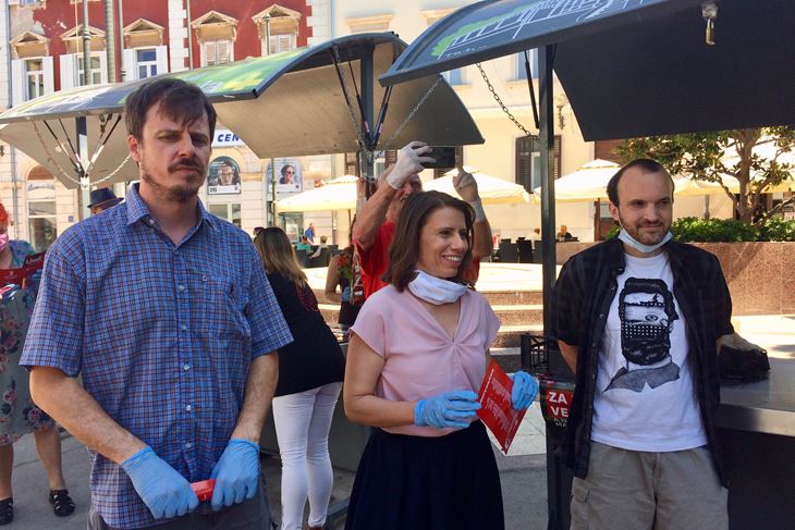 Hrvoje Štefan, Katarina Peović i Goran Matić (B. PETROVIĆ)
