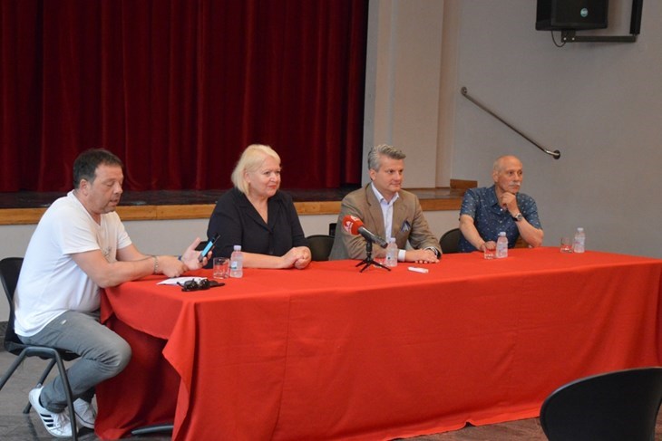 S današnje konferencije za novinare