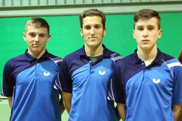 Luka Auguštin, Ivan Buvinić i Kevin Deklić (Zlatko GAVRAN)