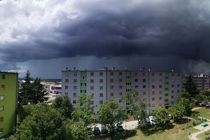 Labin danas oko 14 sati (Lorens Benković / Istramet)