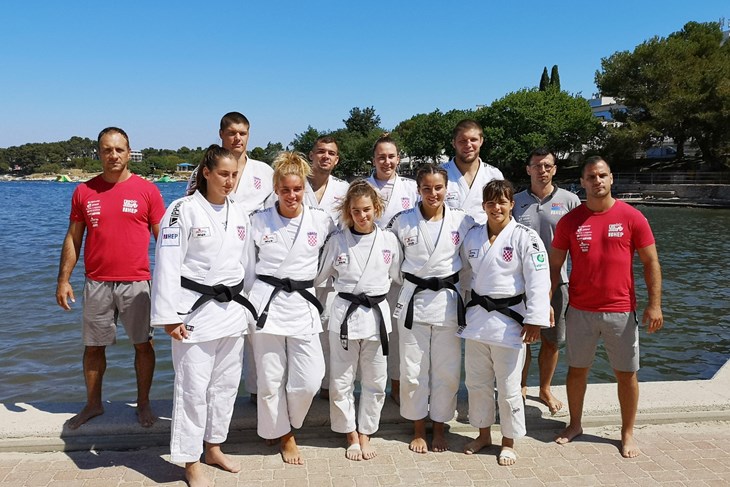 ODLIČNI UVJETI – Dio ženske i muške judo reprezentacije Hrvatske (L. JELAVIĆ)