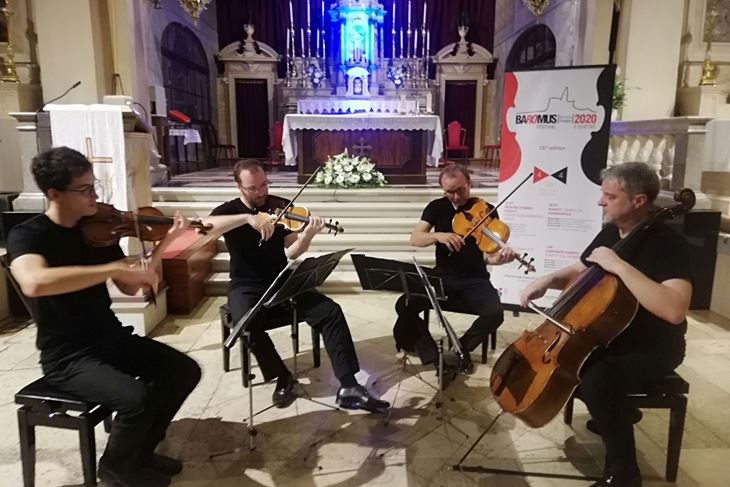 Zagrebački kvartet u rovinjskoj crkvi sv. Franje