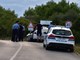 Policija na cesti prema Vallelungi i Štinjanu (Duško MARUŠIĆ ČIČI)