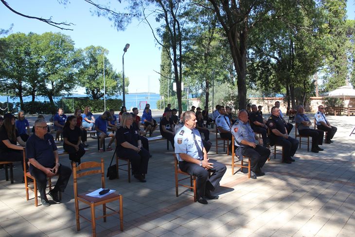 Zatvaranje kampa vatrogasne mladeži u Fažani
